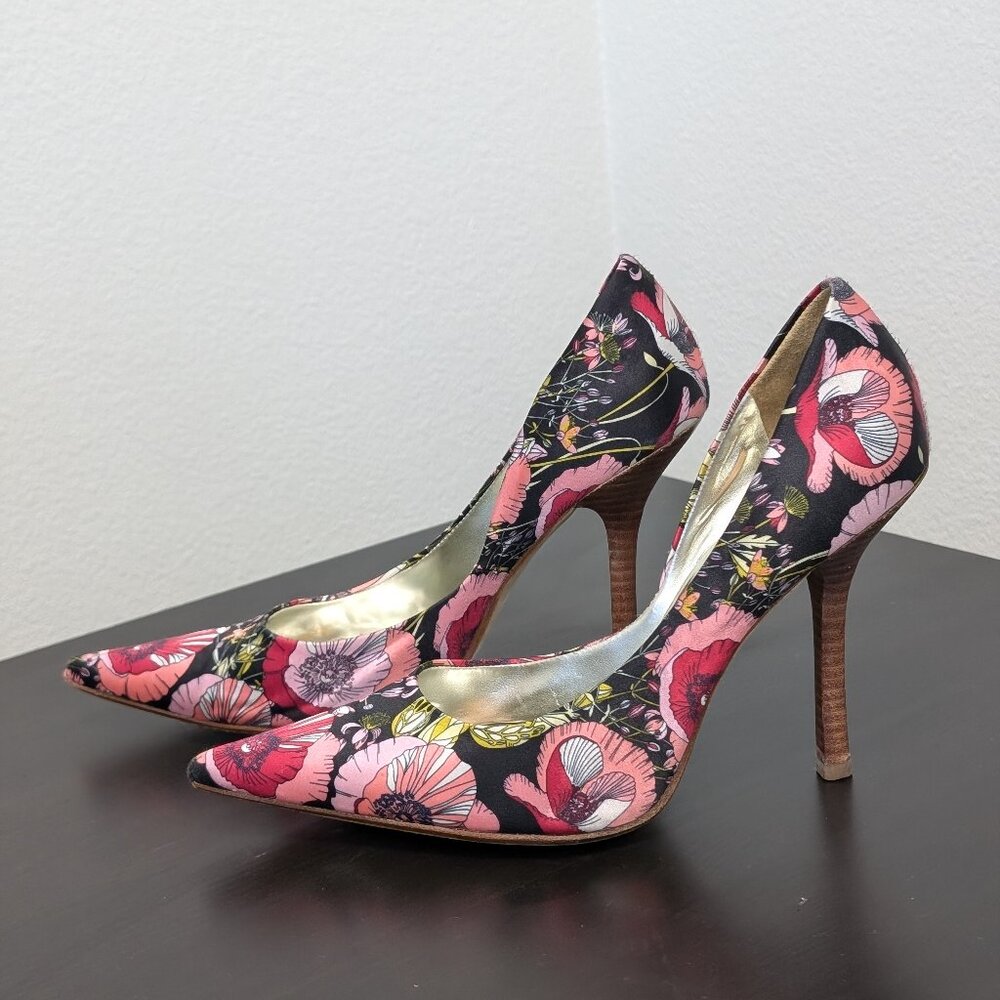 Guess by Marciano Floral Carrie Heels